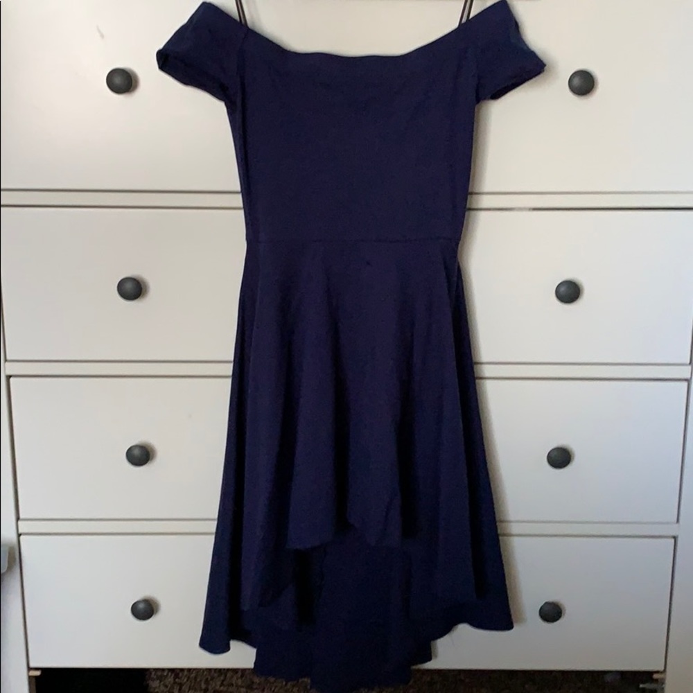 Off Shoulder Skater Dress